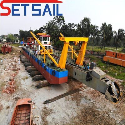 170kw Cutter Head Power Diesel Engine Cutter Suction Dredger for Dredging Machinery