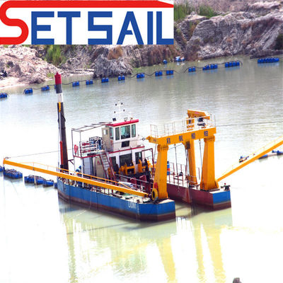 160m3 Diesel Engine Cutter Suction Dredger for River Sand Siemens PLC and Performance