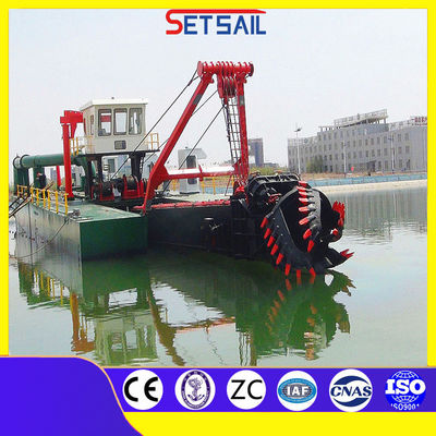 Inland Waterway Maintenance Cutter Suction Sand Dredger with Total Length 17m-50m