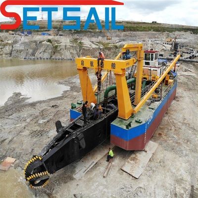 Cyclone Type Hydrocyclone 20inch Water Flow 5000m3 Cutter Suction Dredger Used in River