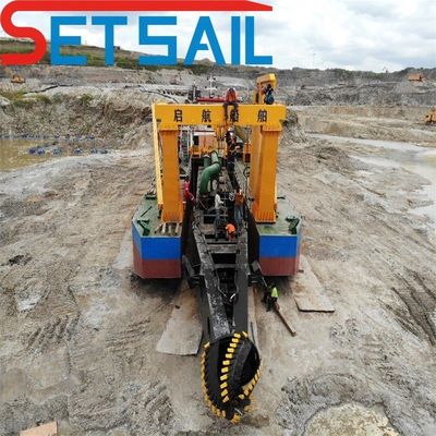 Cyclone Type Hydrocyclone 20inch Water Flow 5000m3 Cutter Suction Dredger Used in River