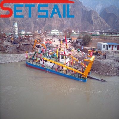 Mini River Cutter Suction Sand Pump Ship Dredger Suitable for Various Applications