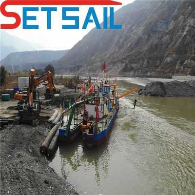 Mini River Cutter Suction Sand Pump Ship Dredger Suitable for Various Applications