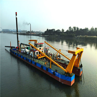50m3-4000m3 Capacity Cutter Suction Dredger with and Front Plate Thickness 5mm-20mm