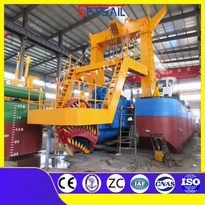 1000m3 PLC Siemens Water Flow Diesel Engine Cutter Suction Dredger with High Capacity