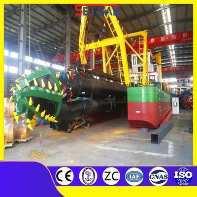 1000m3 PLC Siemens Water Flow Diesel Engine Cutter Suction Dredger with High Capacity