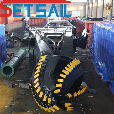 18 Inch Hydraulic Cutter Suction Dredger in US with 6mm-20mm Bottom Plate Thickness