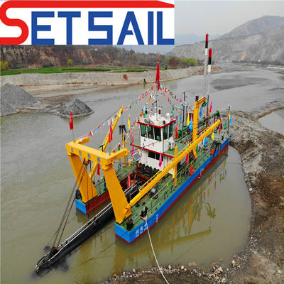 Customized 900m3 Cutter Suction Dredger with 170kw Cutter Head Power and 4500m3 Water Flow