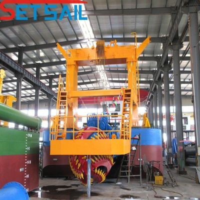 Customizable Diesel Engine Cutter Suction Dredger for Desilting and Dredging Projects