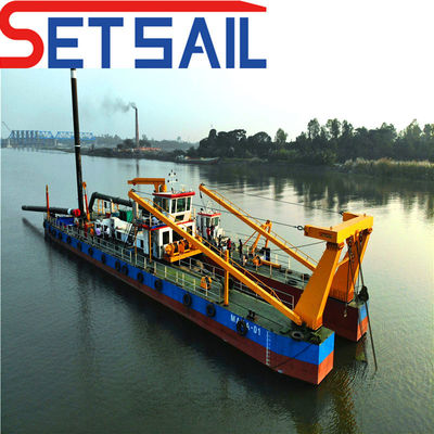 Customizable Hydraulic Control Cutter Head Suction Pump Dredger for Sand Dredging