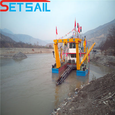 5mm-20mm Front Plate Cutter Suction Dredge Machine for River and Lake Dredge Equipment