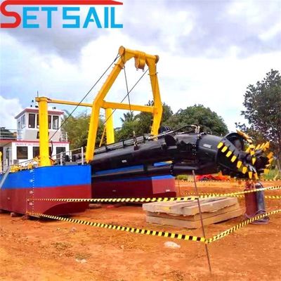 CTS Portable River Sand Cutter Suction Pump Dredger with 100m3-20000m3 Water Flow