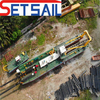 Diesel Power Type QHCSD-294 22inch Cutter Suction Sand Dredger with Underwater Pump