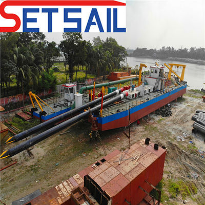 River Dredging Depth 16m 22inch Cutter Head Dredger with Customized Sand Pump Design