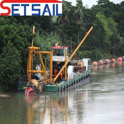 22 Inch Diesel Engine Cutter Suction Sand Dredger with Pump Affordable Shipping Cost