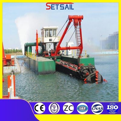 Square or Round Shape Lifelong Cutter Suction Dredger Set Sail for Dredging PLC Simense