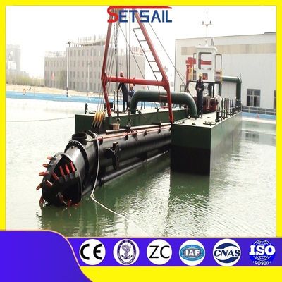 Square or Round Shape Lifelong Cutter Suction Dredger Set Sail for Dredging PLC Simense