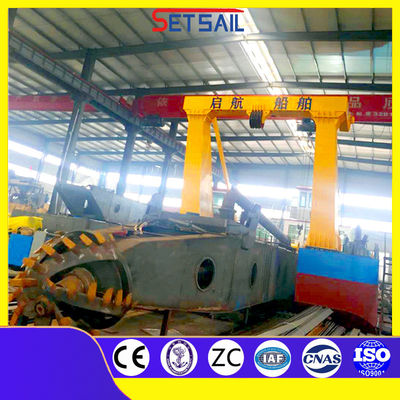 Customized Request Diesel Engine 22 Inch Cutter Suction Dredger for River Excavation