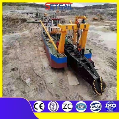 Customized Request Diesel Engine 22 Inch Cutter Suction Dredger for River Excavation