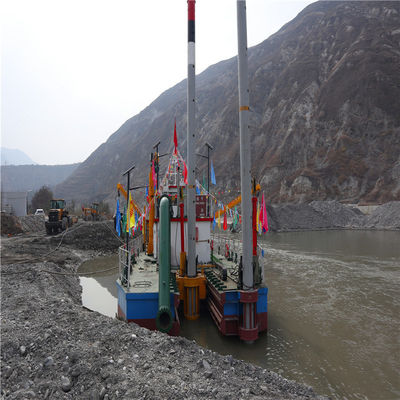 Shijiazhuang Pump Dual 22 Inch Cutter Suction Dredger for Sand and 4500m3 Water Flow