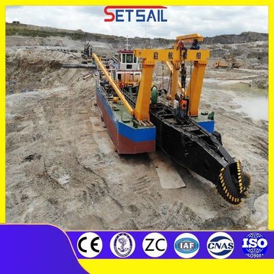 16-65m Set Sail Mute CCS Cutter Auger Suction Hydraulic Dredger with D-1 Diesel Engine
