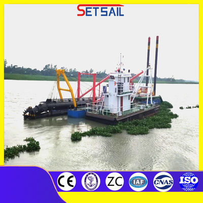 16-65m Set Sail Mute CCS Cutter Auger Suction Hydraulic Dredger with D-1 Diesel Engine