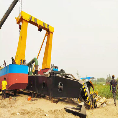 Siemens PLC 22 Inch Cutter Suction Dredger for Dredging Depth up to 15m and Performance