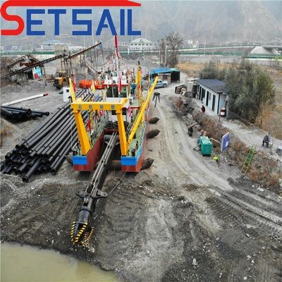 CTS Slot Type Portable Dredge Sand Mining Equipment with Rexroth and Parker Hydraulic