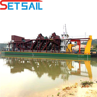 2.25 Meter Depth Diesel Engine Cutter Suction Dredger for Sand Estimated Delivery Time