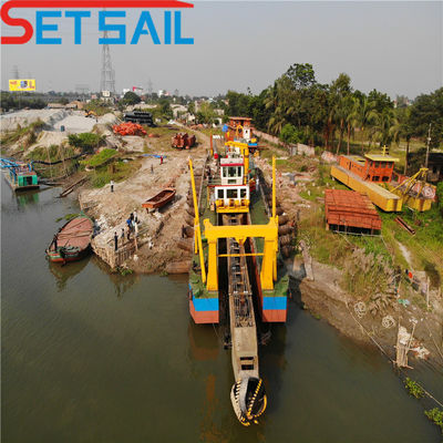 2.25 Meter Depth Diesel Engine Cutter Suction Dredger for Sand Estimated Delivery Time