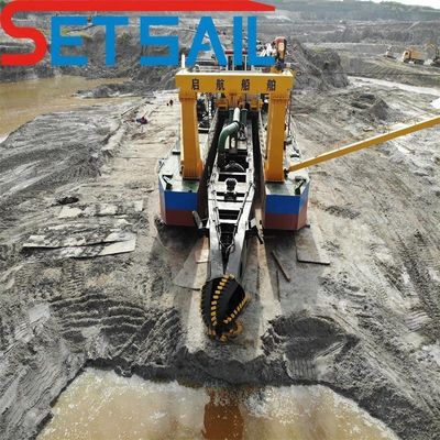 Customized Request Powerful Diesel Engine 20 Inch Sand Dredger with Hydraulic Pump