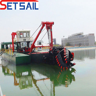 54m Head River Suction Sand Pump 20 Inch Hydraulic Cutter Head Dredger for Excavation