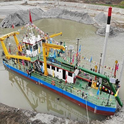 CCS Cutter Suction Dredging Ship Dredger with Customized Rexroth and Parker Hydraulic