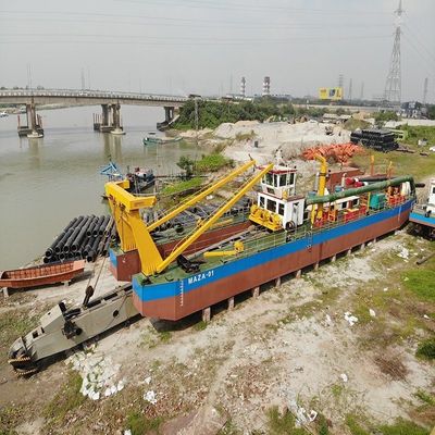CCS Cutter Suction Dredging Ship Dredger with Customized Rexroth and Parker Hydraulic