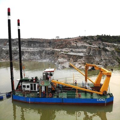 CCS Cutter Suction Dredging Ship Dredger with Customized Rexroth and Parker Hydraulic