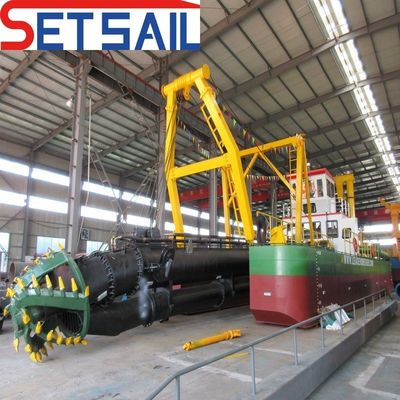 20 Inch Cutter Suction Sand Dredger with 15 Meter Dredging Depth and 8.8 Meter Width Made