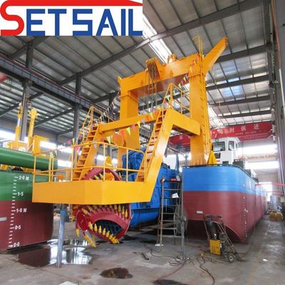20 Inch Cutter Suction Sand Dredger with 15 Meter Dredging Depth and 8.8 Meter Width Made