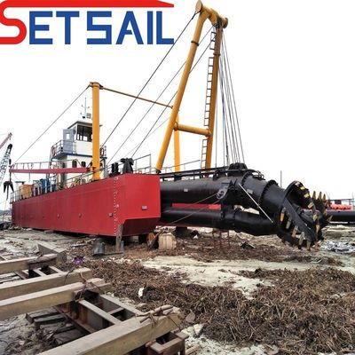 20 Inch Cutter Suction Sand Dredger with 15 Meter Dredging Depth and 8.8 Meter Width Made