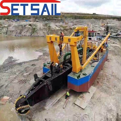 20 Inch Cutter Suction Sand Dredger with 15 Meter Dredging Depth and 8.8 Meter Width Made