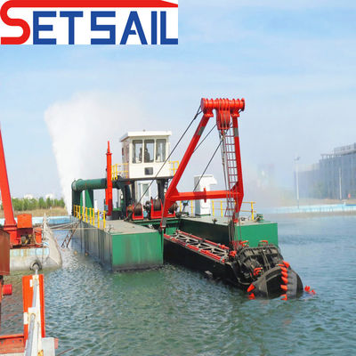 20 Inch Cutter Suction Sand Dredger with 15 Meter Dredging Depth and 8.8 Meter Width Made