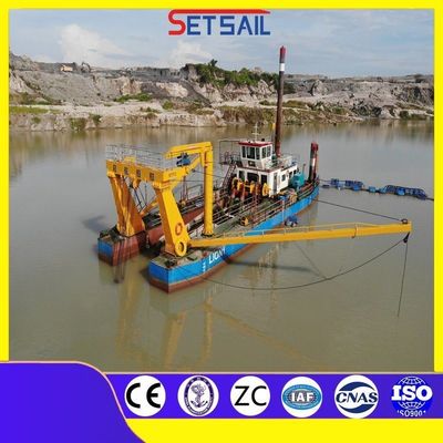 40-60 Pieces Cutter Teeth CCS Customized Cutter Suction Dredger with Sand Mining Equipment