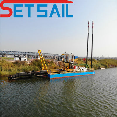 Diesel Set Sail Gold Dredging Machine Hydraulic Dredger with Components Slot Type CTS