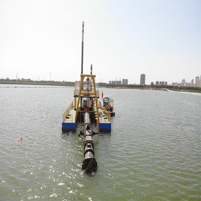 20 Inch Sand Pumping Cutter Suction Dredgers Equipment with 10mm Deck Plate Thickness