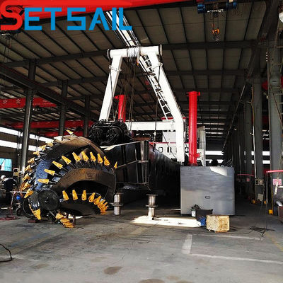 Mining Machinery Cutter Suction Dredger QHCSD-444 with Slot Type CTS