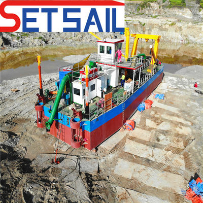 20 Inch Cutter Suction Sand Dredger for Sea Mouth Sand Diesel Power and Cyclone Type