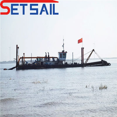 QHCSD-467 Slot Type 18 Inch Cutter Suction Dredging Ship with Diesel Engine and Pump