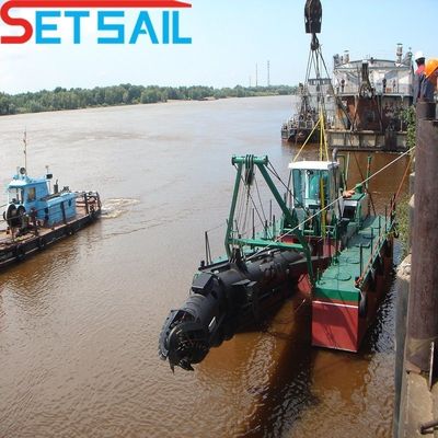 10mm Deck Plate Thickness 18 Inch Cutter Suction Dredger for Philipines 3000m3 Water Flow