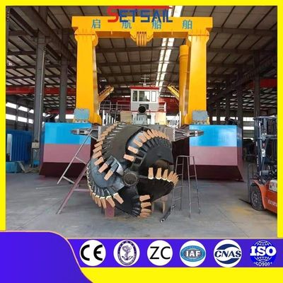 40-60 Pieces Cutter Teeth Quantity Cutter Suction Dredger for Sand Mining Equipment