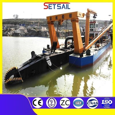 40-60 Pieces Cutter Teeth Quantity Cutter Suction Dredger for Sand Mining Equipment