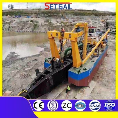 40-60 Pieces Cutter Teeth Quantity Cutter Suction Dredger for Sand Mining Equipment